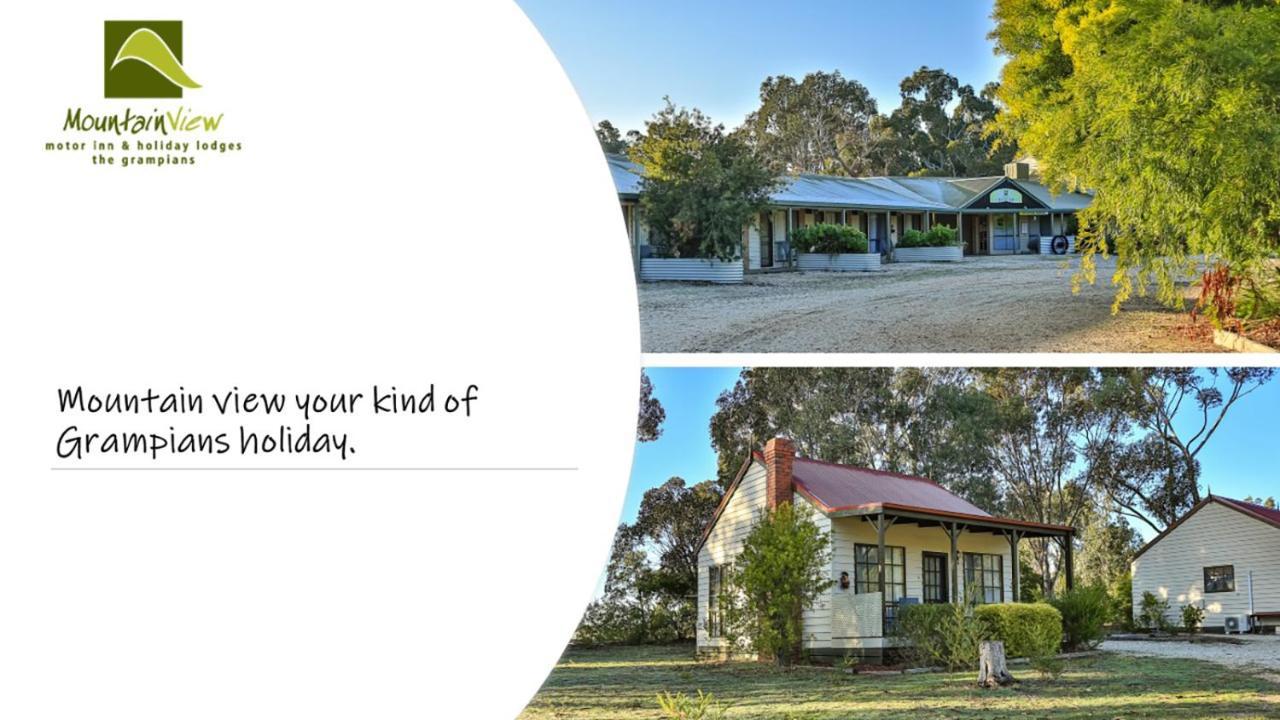 Mountain View Motor Inn & Holiday Lodges Halls Gap Dış mekan fotoğraf
